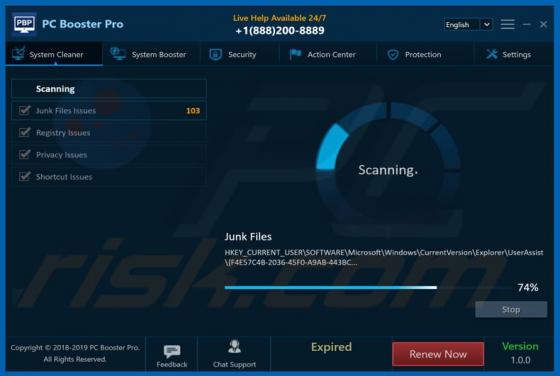 PC Booster Pro Unwanted Application