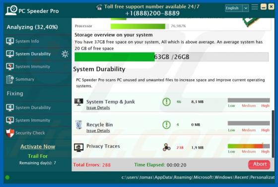 PC Speeder Pro Unwanted Application