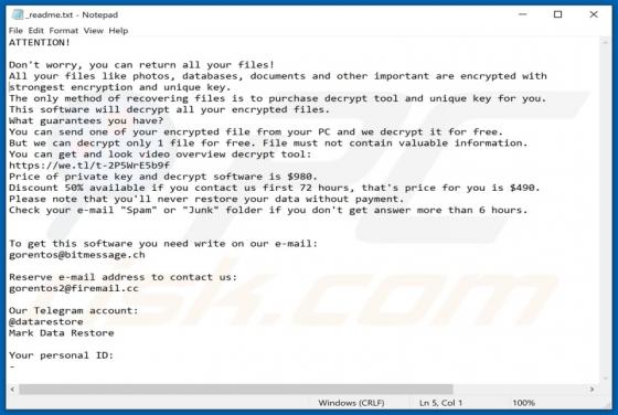 Lotej Ransomware