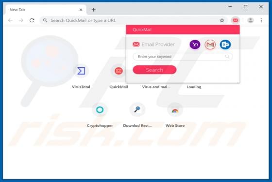 QuickMail Browser Hijacker