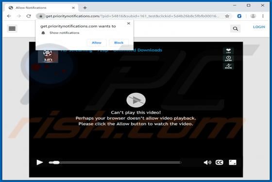 Prioritynotifications.com Ads