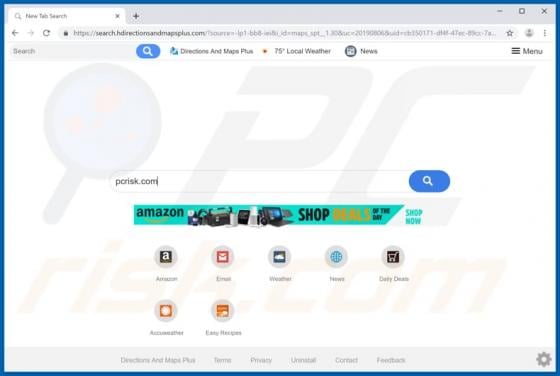 Maps Directions Home Browser Hijacker
