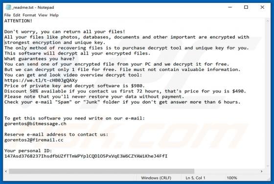 Nacro Ransomware