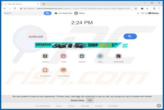 Live Radio Now Browser Hijacker