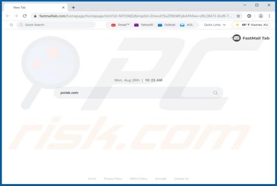 Fastmailtab.com Redirect