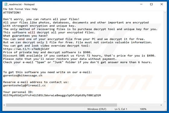 Hese Ransomware