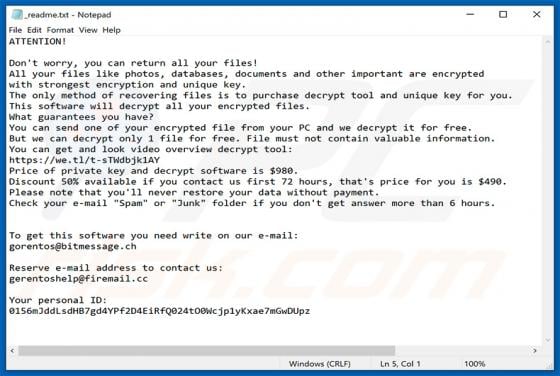 Gero Ransomware