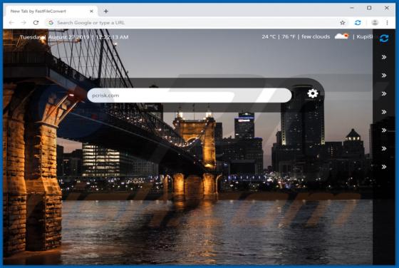 FastFileConvert Browser Hijacker