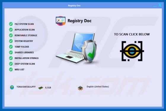 Registry Doc Scam