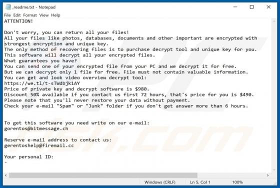 Geno Ransomware