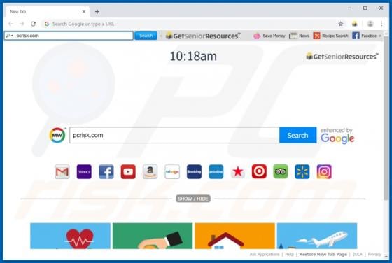 GetSeniorResources Toolbar
