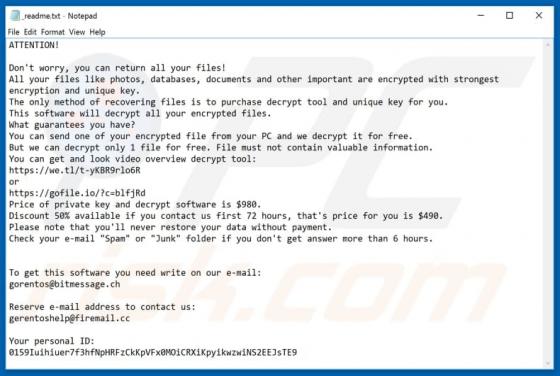 Shariz Ransomware