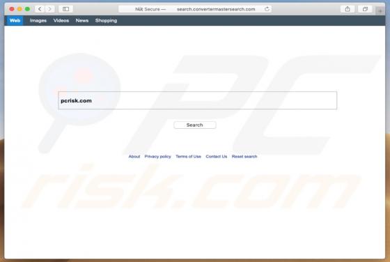 Search.convertermastersearch.com Redirect (Mac)