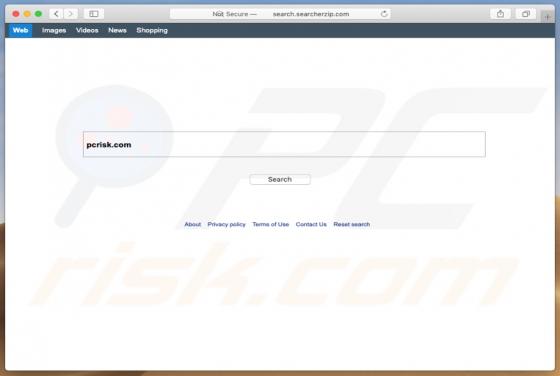 Search.searcherzip.com Redirect (Mac)