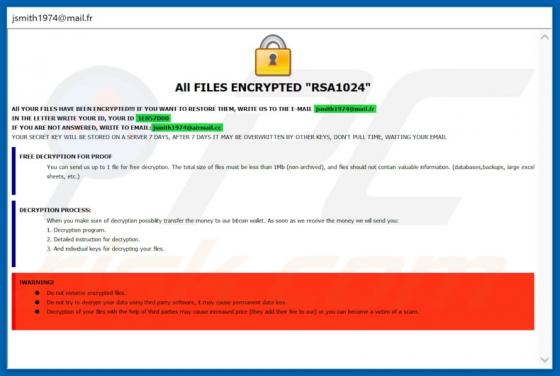 .cmd Ransomware