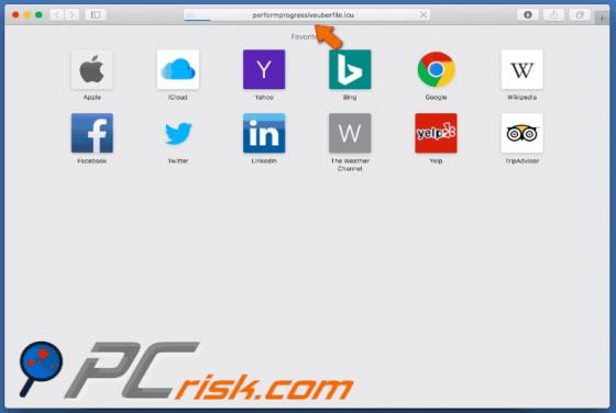 Performprogressiveuberfile.icu POP-UP Scam (Mac)