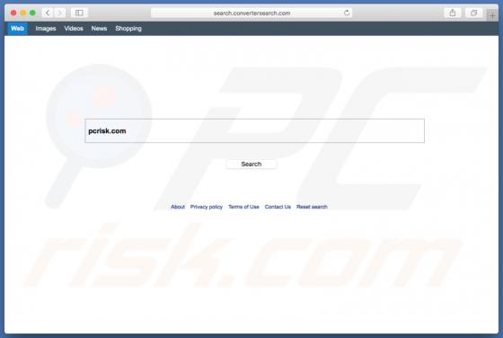Search.convertersearch.com Redirect (Mac)