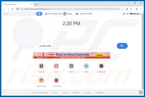 File Converter Hub Browser Hijacker