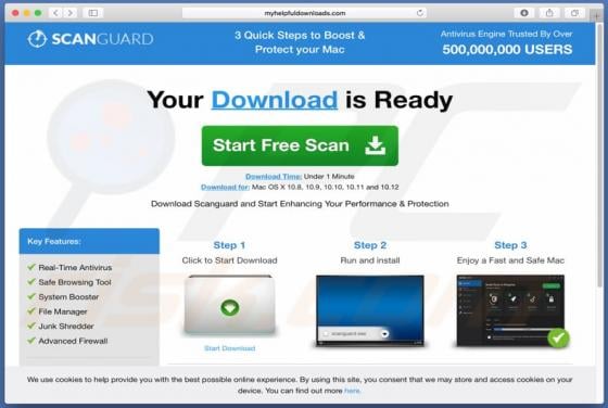 Myhelpfuldownloads.com POP-UP (Mac)