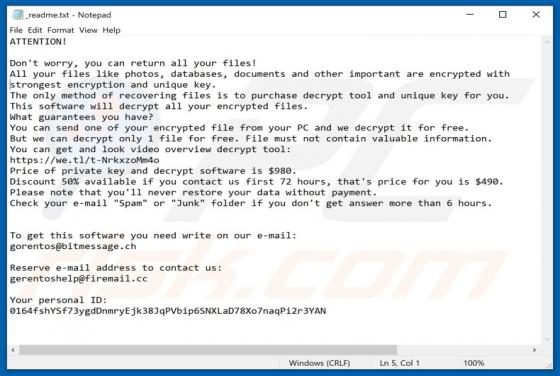 Domn Ransomware