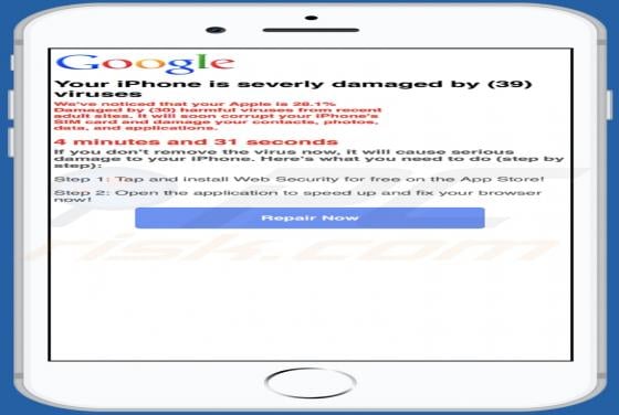 Mobileapplesecurity.com POP-UP Scam (Mac)