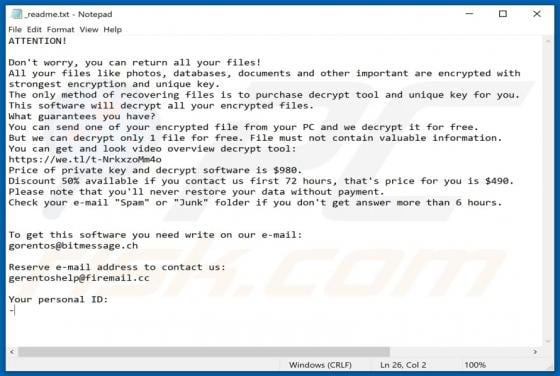 Karl Ransomware