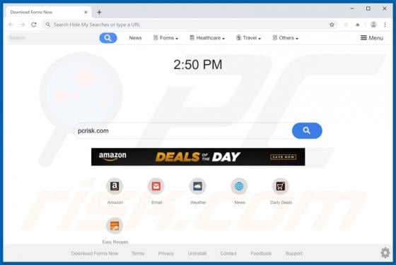 Download Forms Now Browser Hijacker