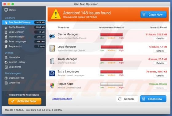 Qbit Mac Optimizer Unwanted Application (Mac)