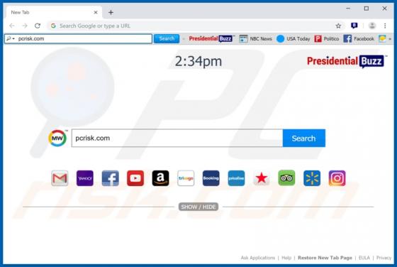 PresidentialBuzz Toolbar