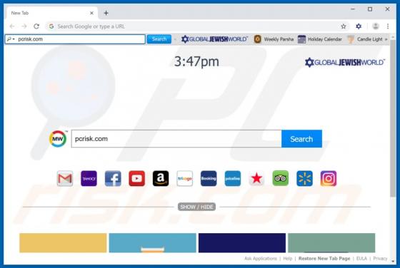 GlobalJewishWorld Toolbar