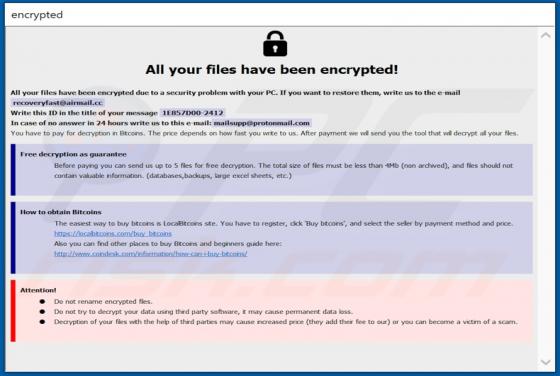 Cales Ransomware