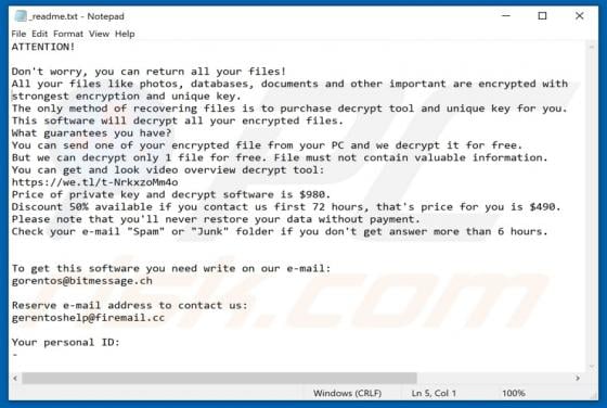 Boot Ransomware