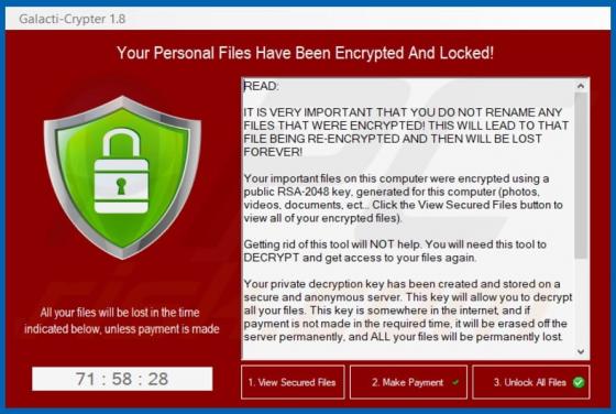 Galacti-Crypter Ransomware