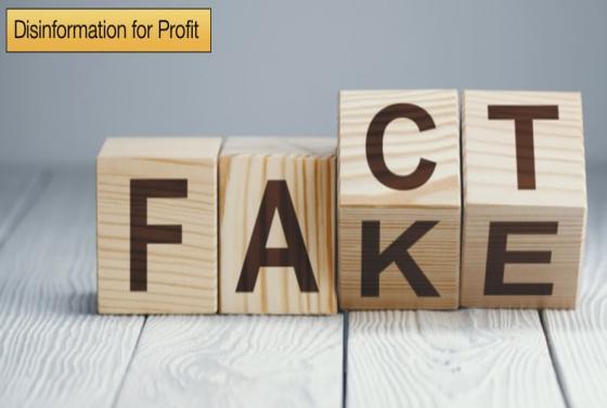 Disinformation for Profit