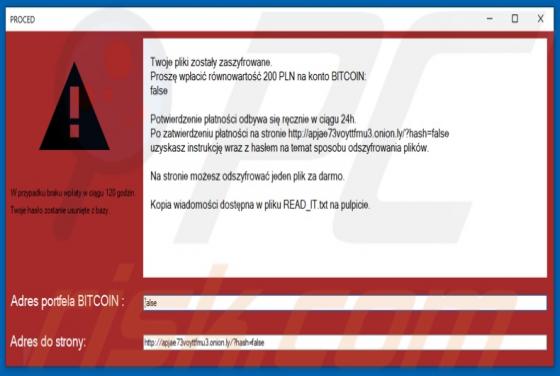 Proced ransomware
