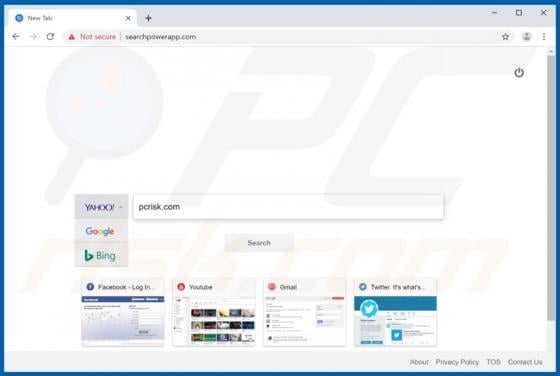Searchpowerapp.com Redirect