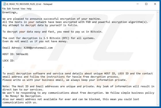 Estemani Ransomware