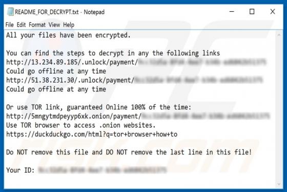 Muhstik Ransomware