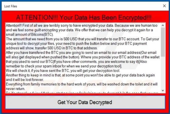 Lost_Files Ransomware