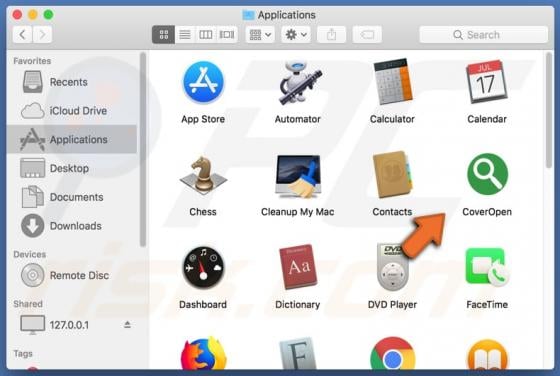 CoverOpen Adware (Mac)