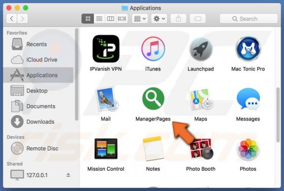 ManagerPages Adware (Mac)