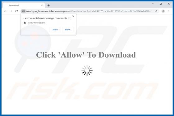 Notabenemessage.com Ads