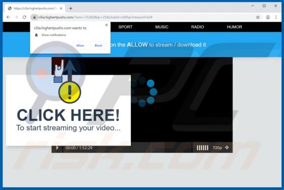 Highertpushs.com Ads
