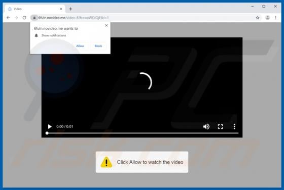 Novideo.me Ads