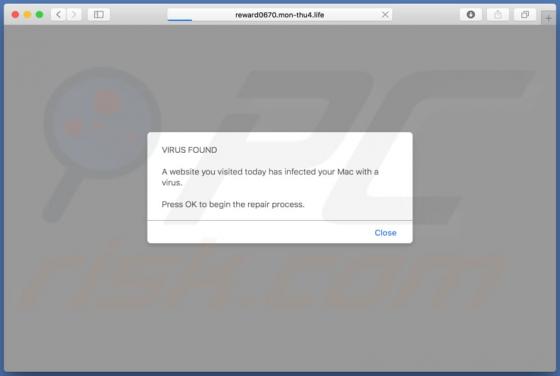 Mon-thu POP-UP Scam (Mac)