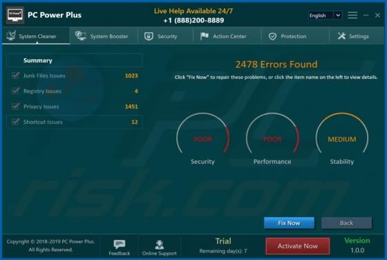 PC Power Plus Unwanted Application