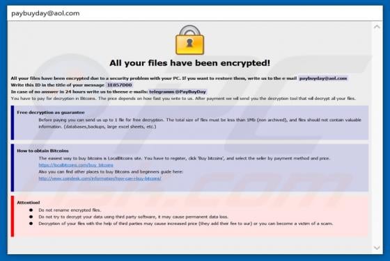 PBD Ransomware