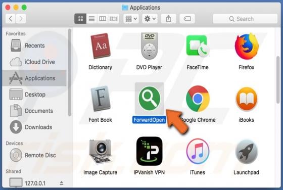 ForwardOpen Adware (Mac)
