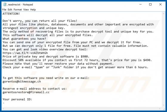 Coot Ransomware