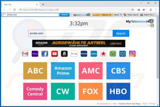 MyTelevisionHQ Toolbar
